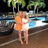 imageShy Velvet Womens Summer Dress Square Neck Short Sleeves Crossover Waist Casual Party Mini DressYellow