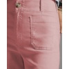 image:imageShy Velvet Womens Crop Wide Leg Pants High Waisted Stretchy Comfort Fabric Capri Pants for WomenPink