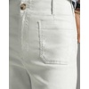 image:imageShy Velvet Womens Crop Wide Leg Pants High Waisted Stretchy Comfort Fabric Capri Pants for WomenWhite